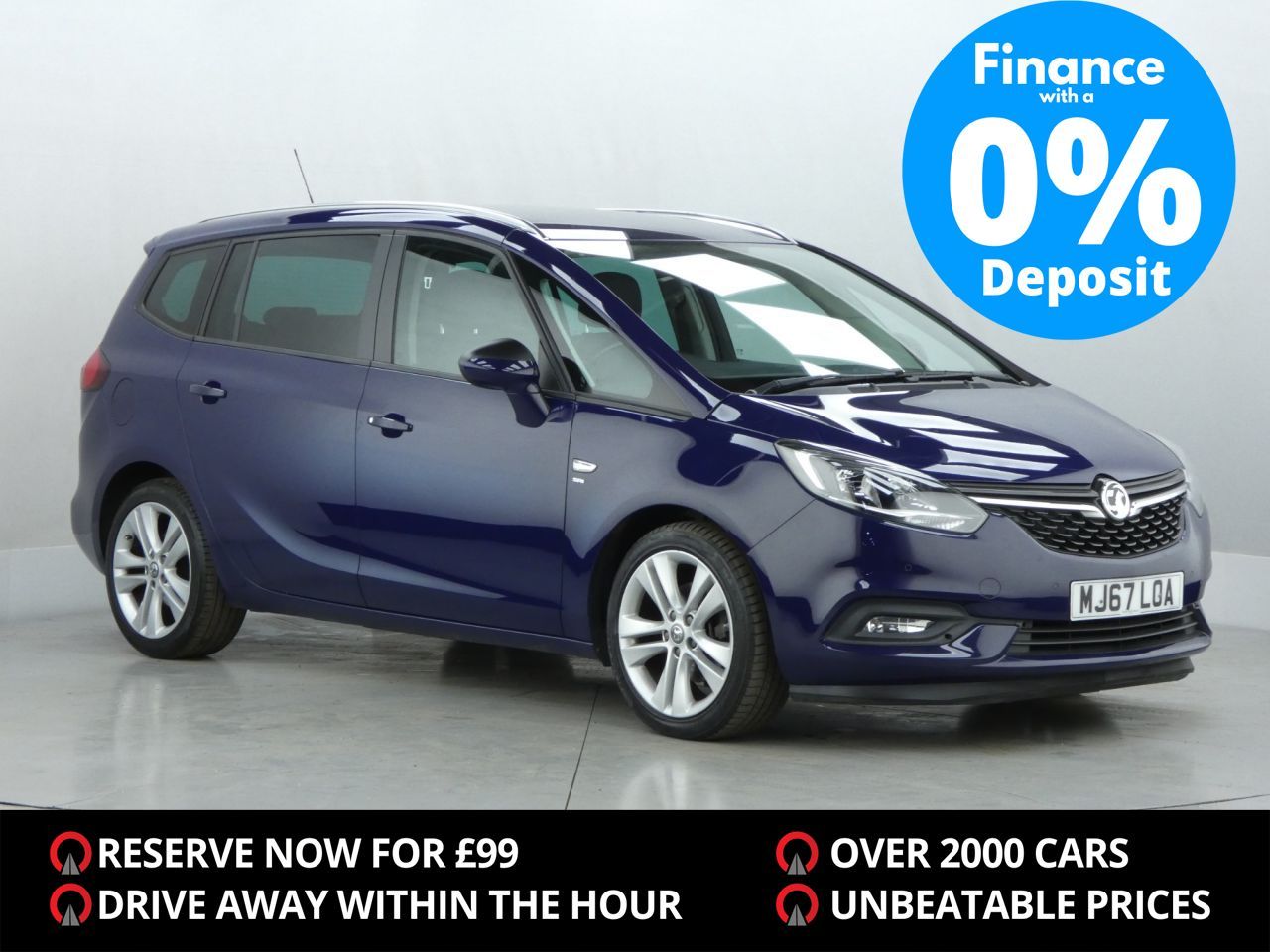 Main listing image - Vauxhall Zafira