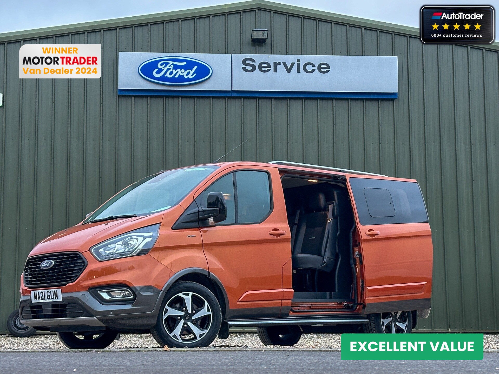 Main listing image - Ford Transit Custom