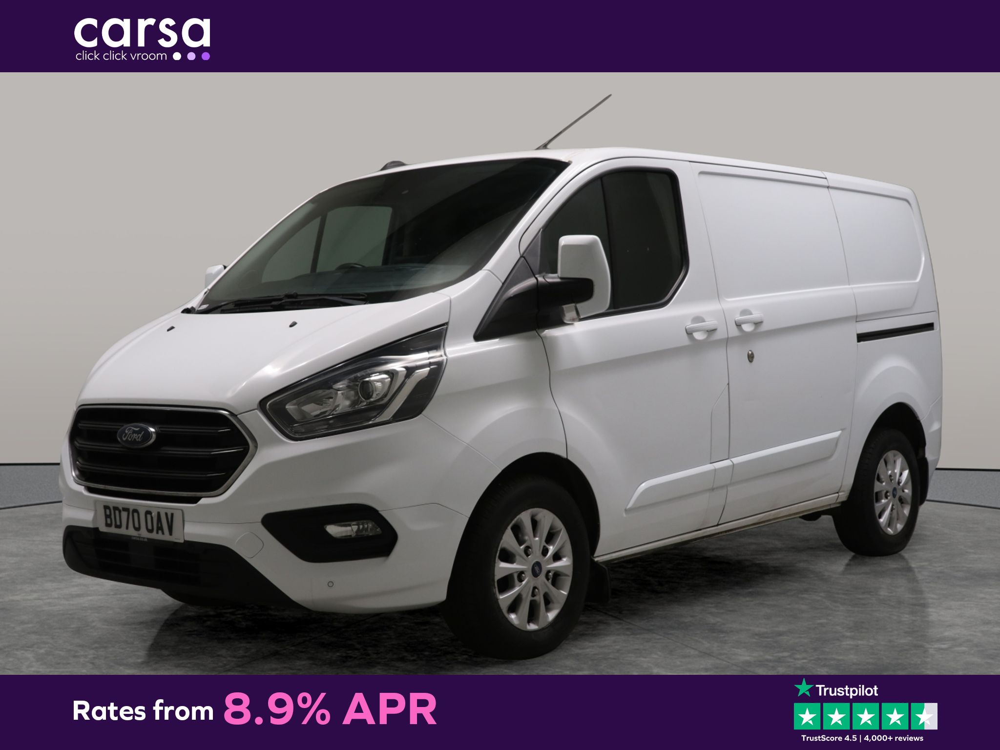 Main listing image - Ford Transit Custom