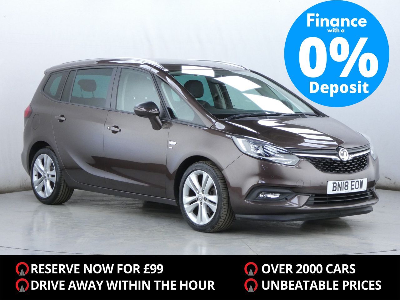 Main listing image - Vauxhall Zafira