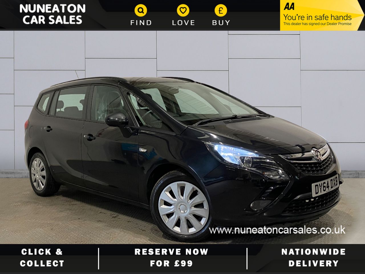 Main listing image - Vauxhall Zafira