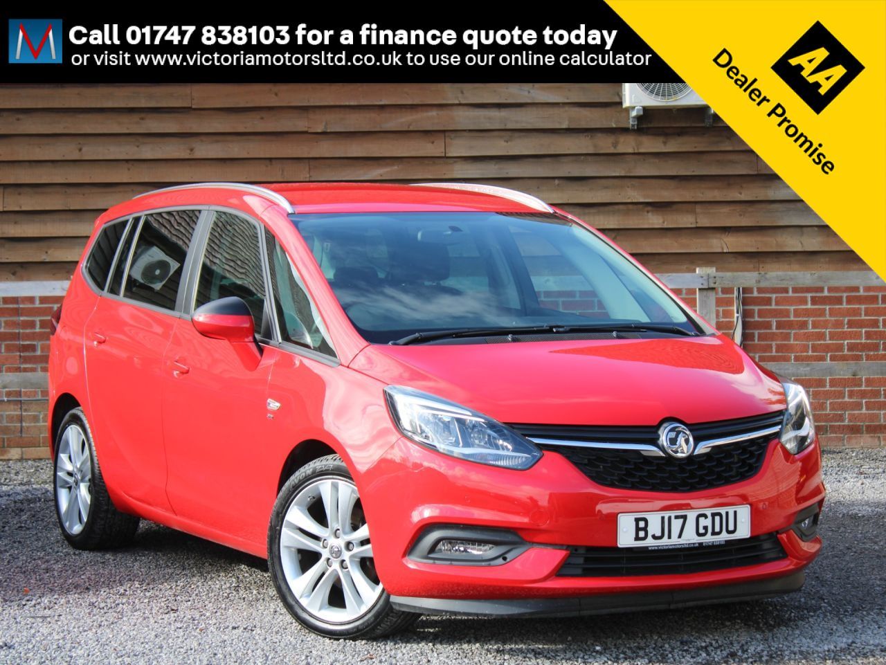 Main listing image - Vauxhall Zafira