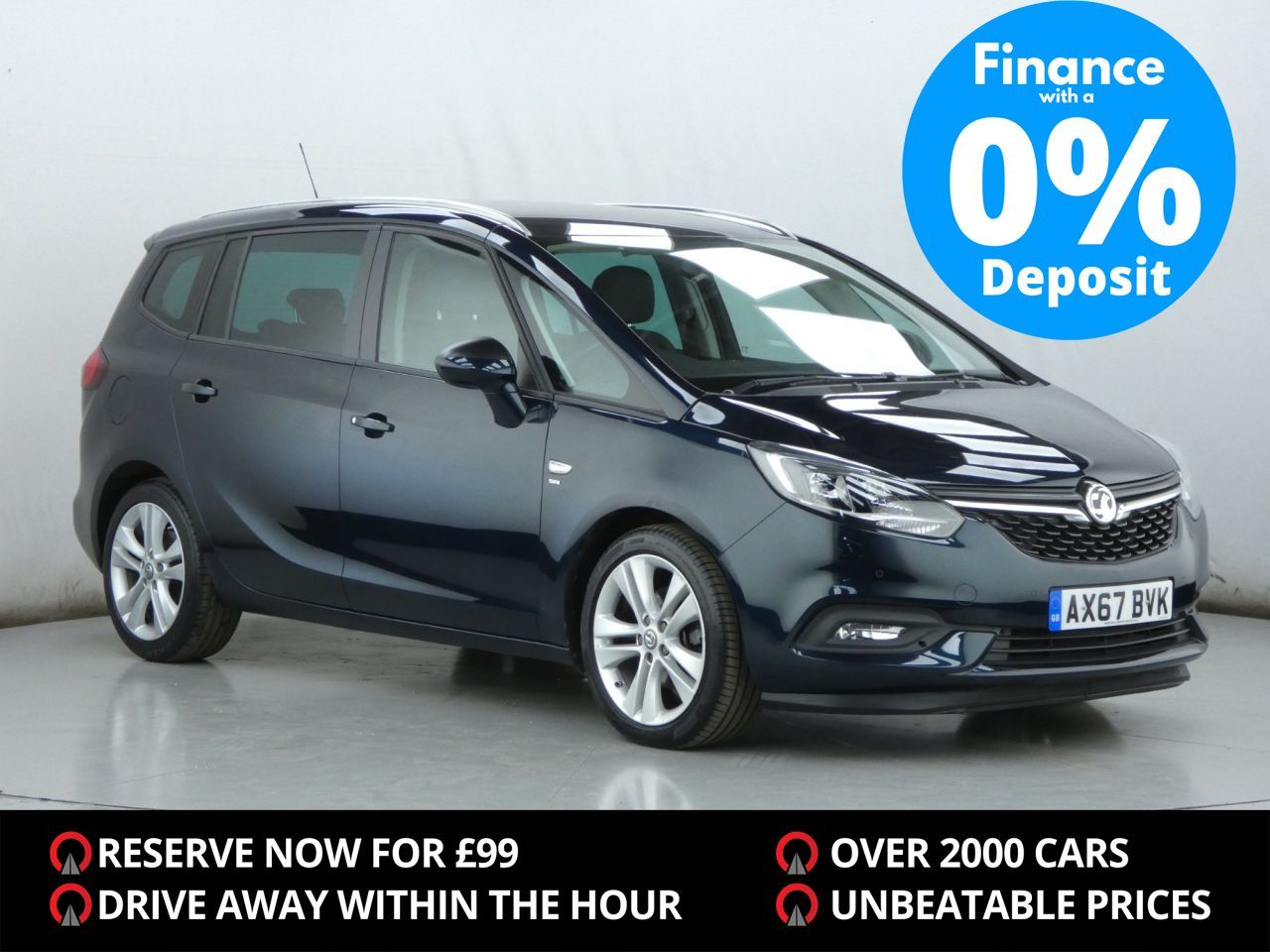 Main listing image - Vauxhall Zafira