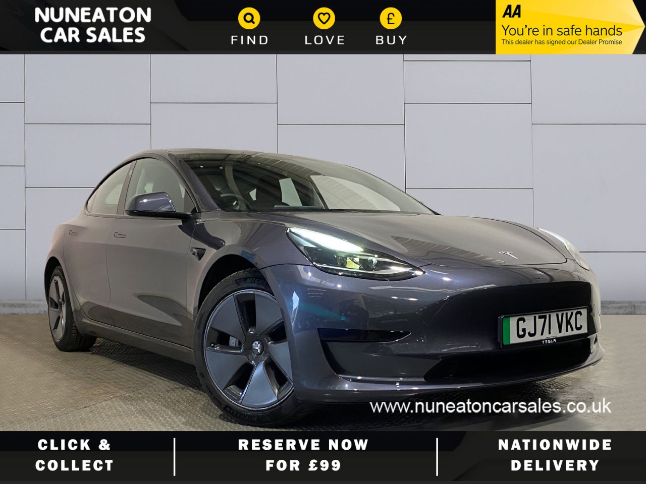 Main listing image - Tesla Model 3