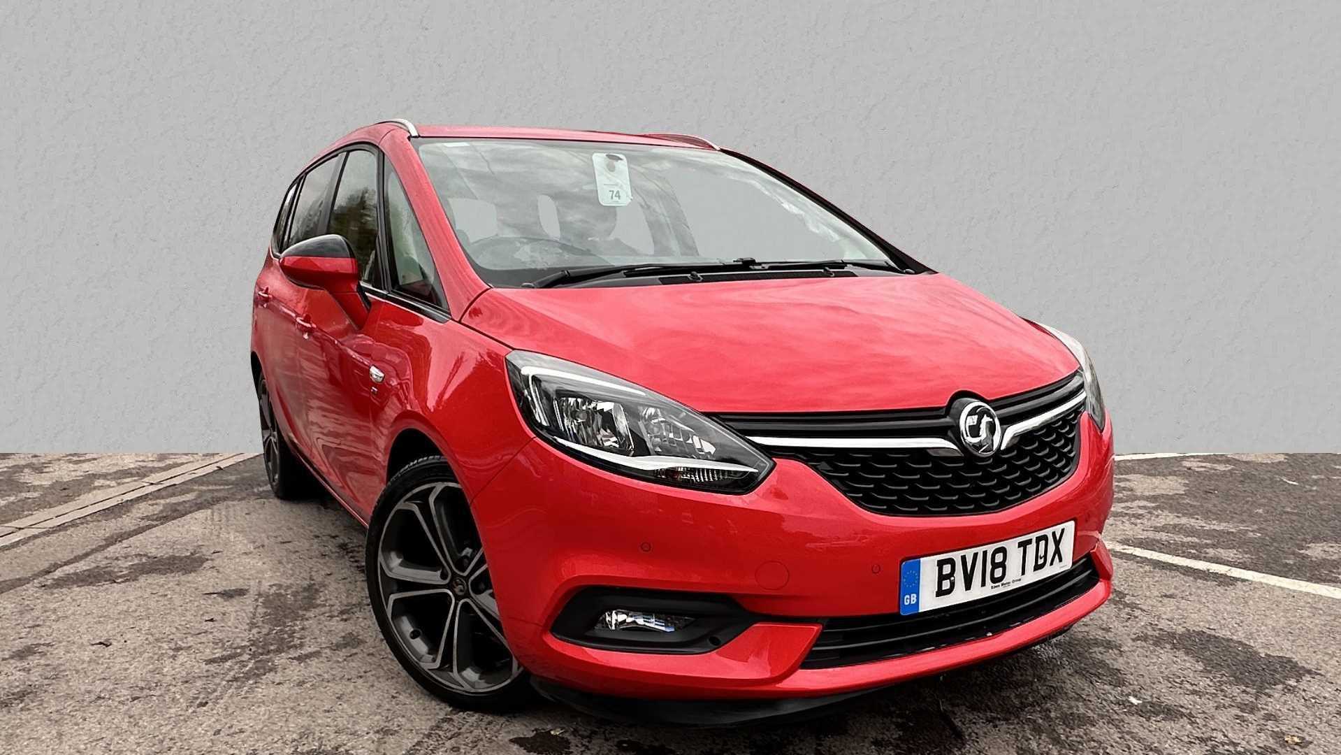 Main listing image - Vauxhall Zafira