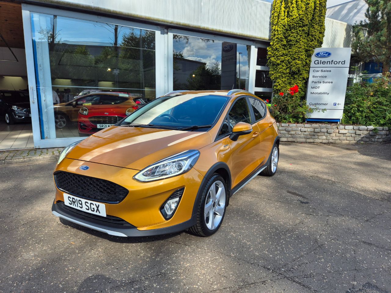 Ford puma luxe yellow best sale