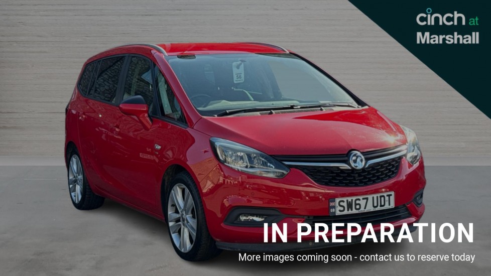 Main listing image - Vauxhall Zafira