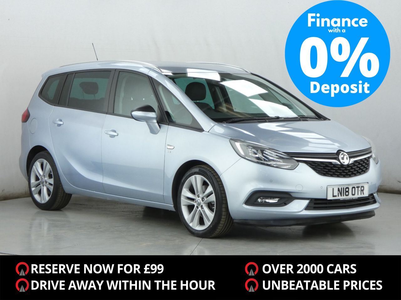 Main listing image - Vauxhall Zafira